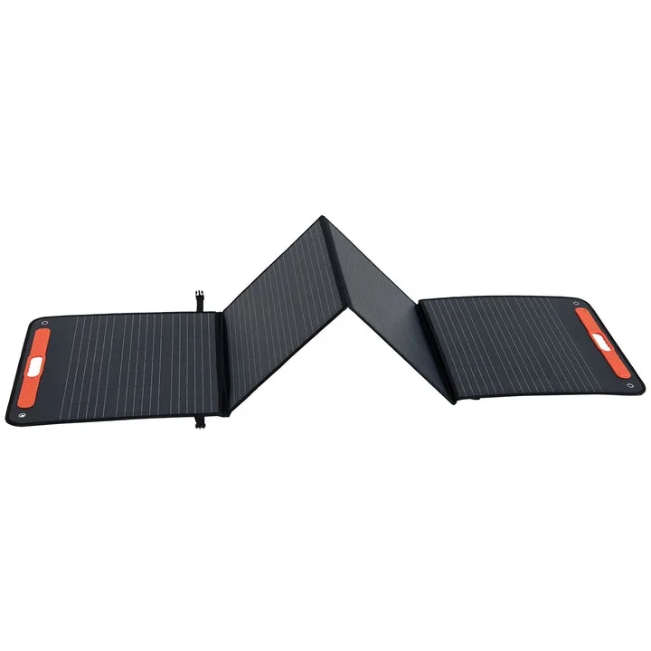 Painel Solar Dobrável 226 W com Suportes Ajustáveis