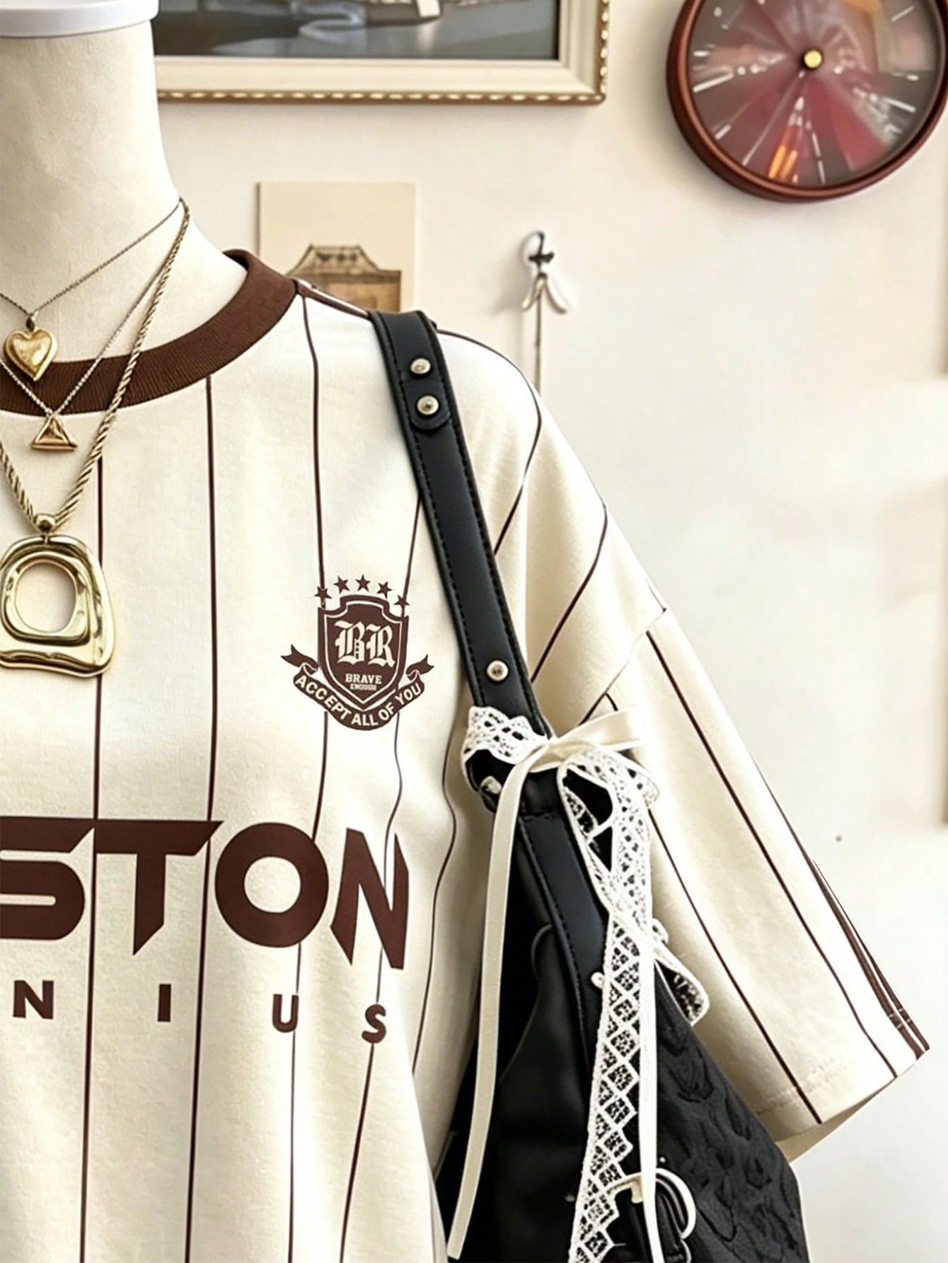 Camiseta Oversized Boston — Lalippa — foto 1
