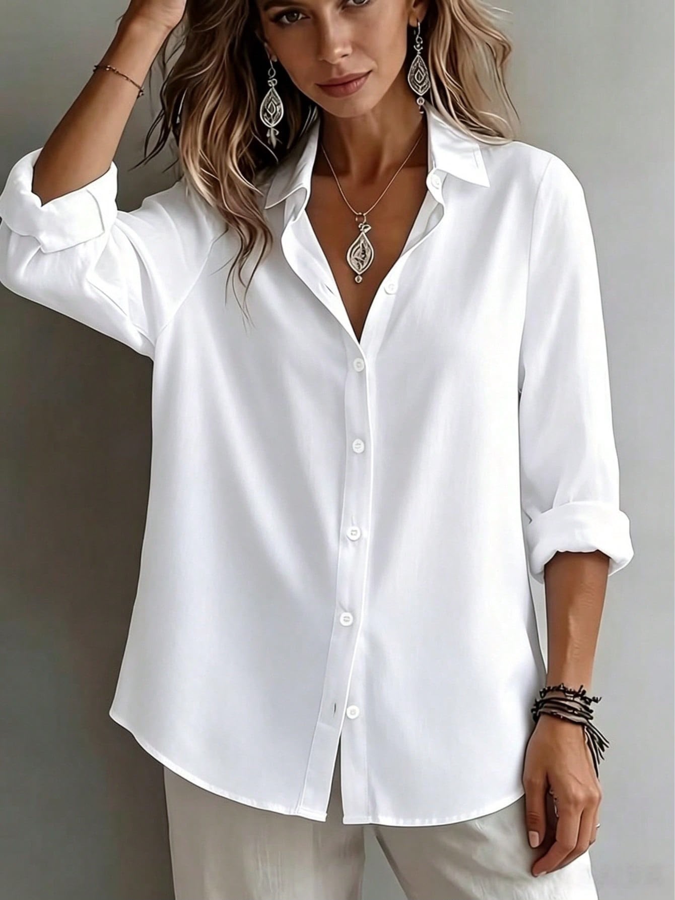 Camisa Branca Soltinha — foto 2